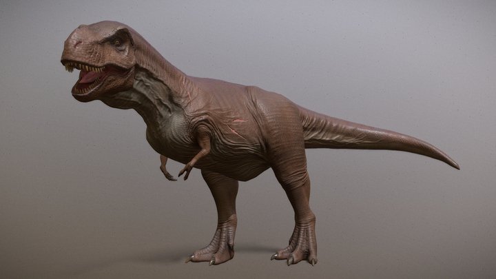 Trex dinosaur game model Tyrannosaurus | 3D model