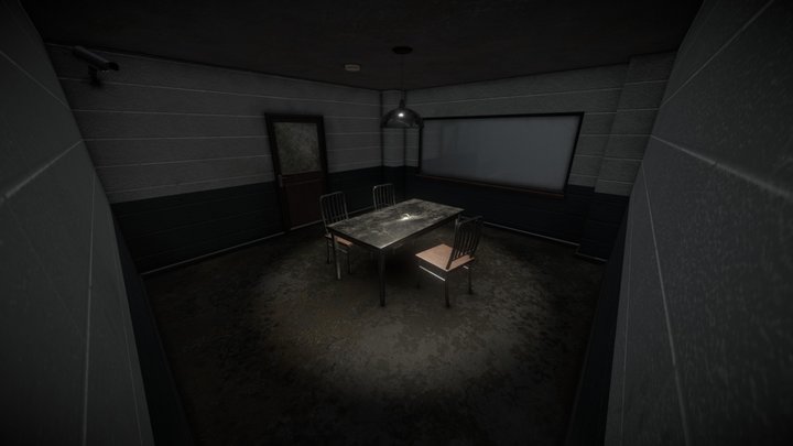 Interrogation Room 3D Model