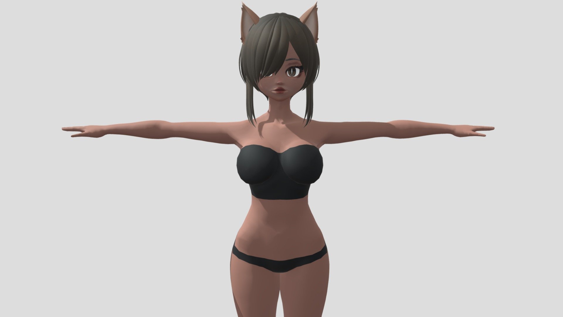 【anime Character Alex94i60】wolf Female V2 Buy Royalty Free 3d