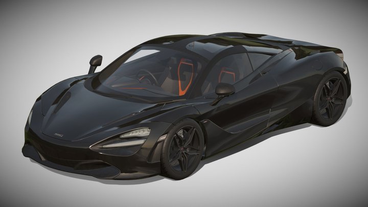 2017 McLaren 720S – Modelo 3D gratuito STL