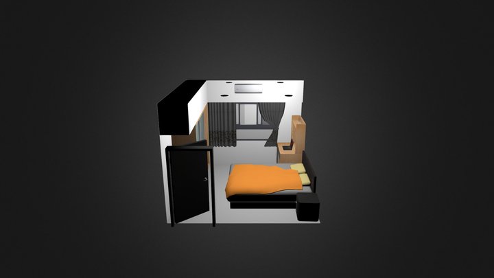 A's room01 3D Model