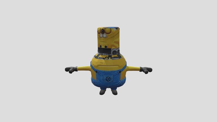 Minion Rush - Jelly jar minion costume – Modello 3D gratuito STL