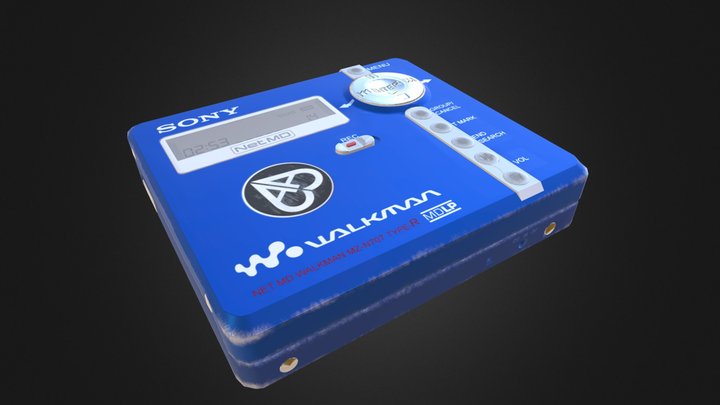 "Sony Walkman" 3D Model