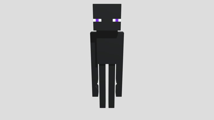 3D Sketchbook 6_Enderman Toy 3D Model