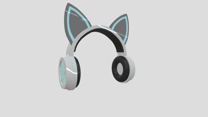 Headphones Catears 3D Model