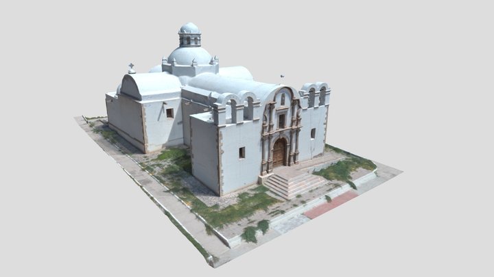 Santa Ana De Chinarras - Chihuahua 2025 3D Model