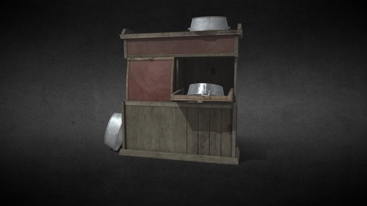 Gulag washbasin 3D Model