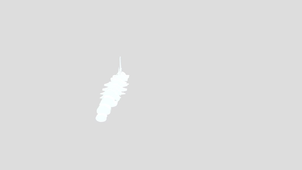 F-16 Fuselage sections in unity.GLB