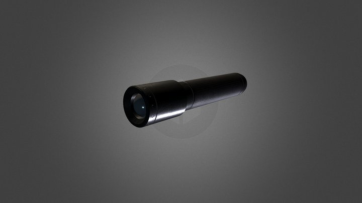 Flashlight 3D Model