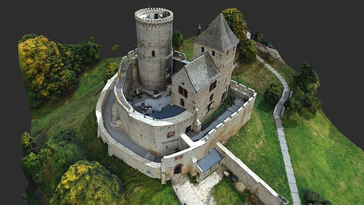 Będzin Castle 3D Model