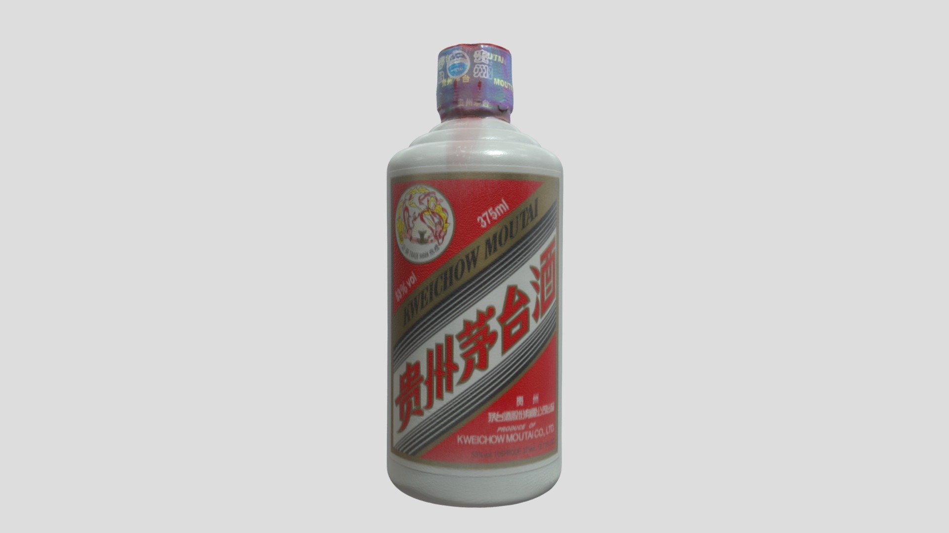 Kweichowmoutai 3d Model By Capture It In 3d Capturemein3d [56e734f