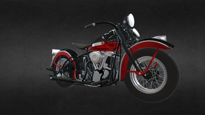 1948panhead 3D Model