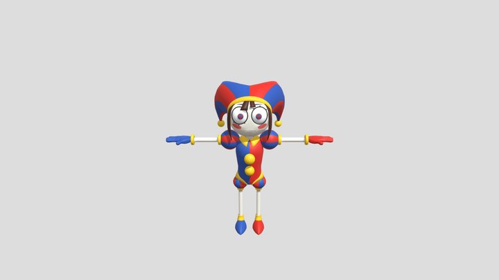 Pomni 3D Model