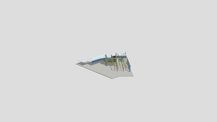Warehouse 3d 3D Model
