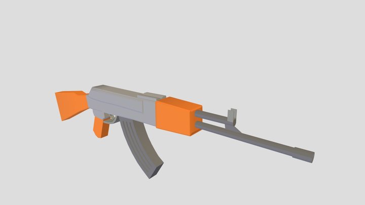 ak-47 3D Model