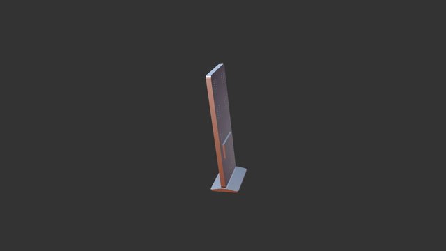 kiosk-camera-IDcard-printer-touch-android 3D Model