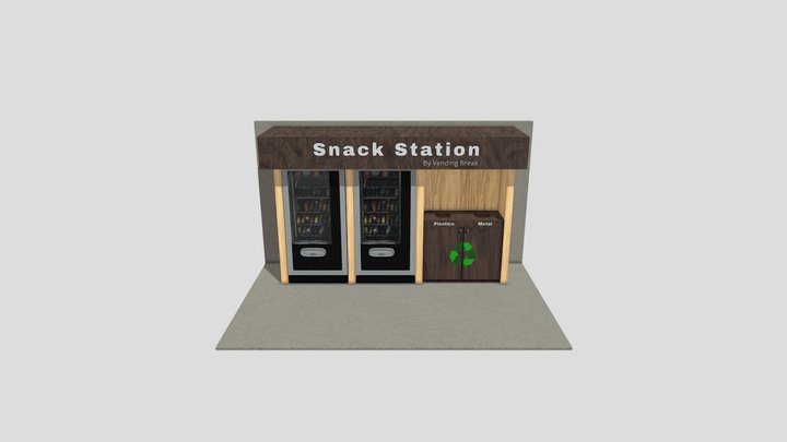 Snack Station 3D Model