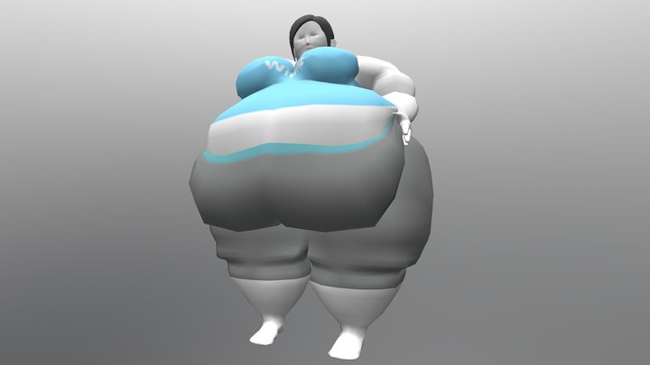 Wii Fat Trainer 3D Model