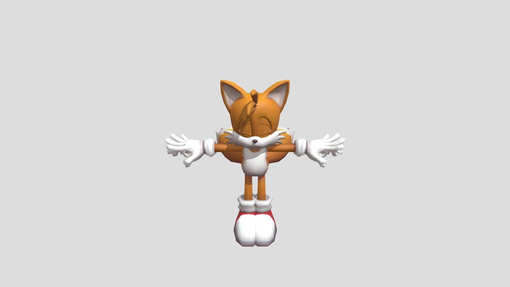 Sonic lost World 3DS - Tails (NO RIG)