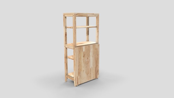 DERRY Gateleg Dining Table 3D Model
