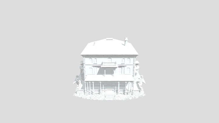 Victorian Manor 3D Model