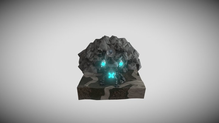 SpiderDroid 3D Model