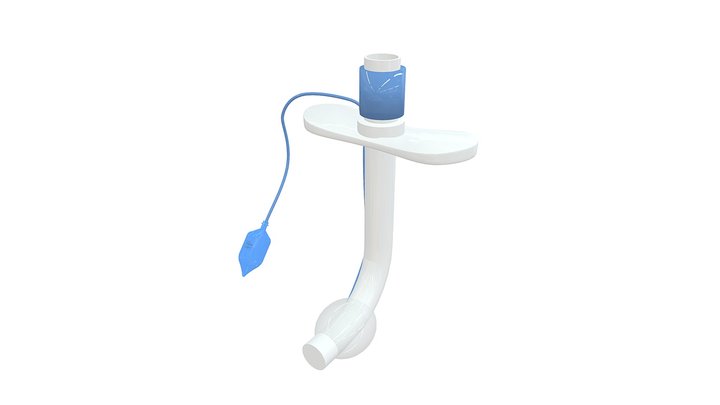 Tracheal cannula – Kostenloses 3D-Modell STL