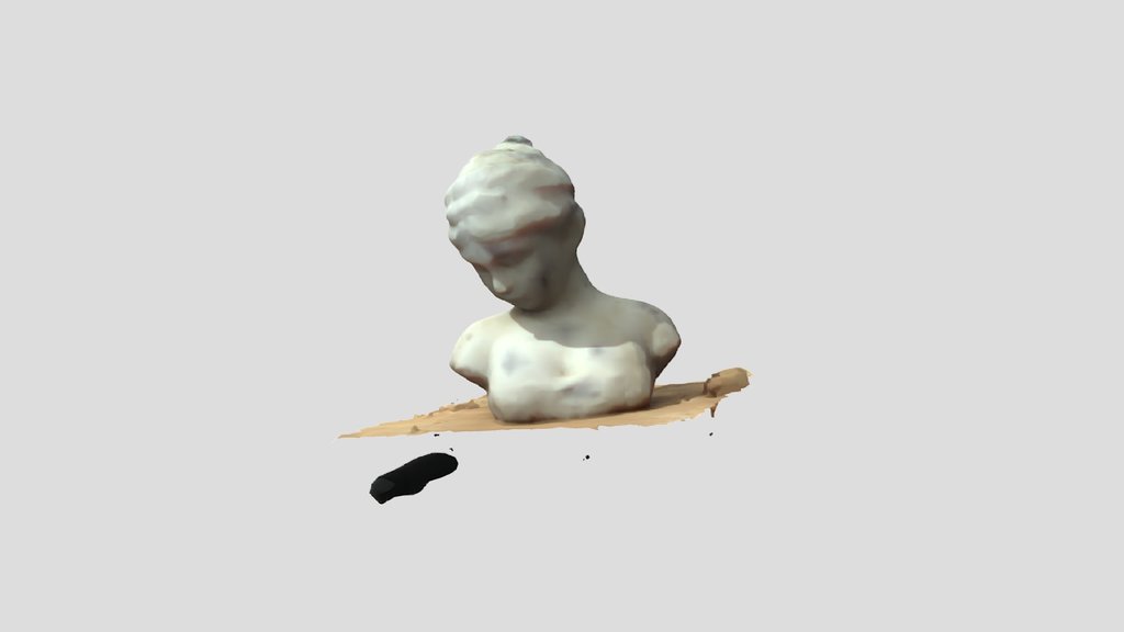 Busto greco di donna
