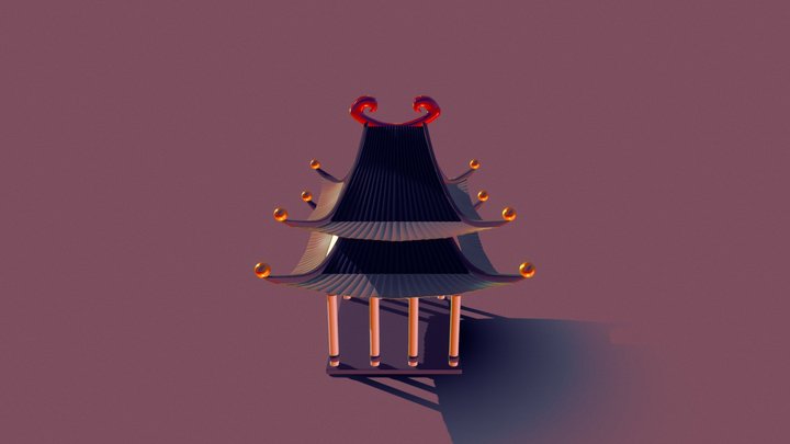 BirdHouse 3D Model