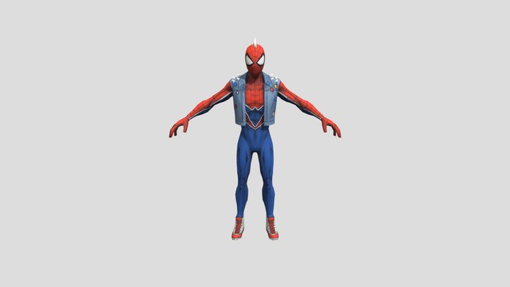 Spiderpunk 3D Model