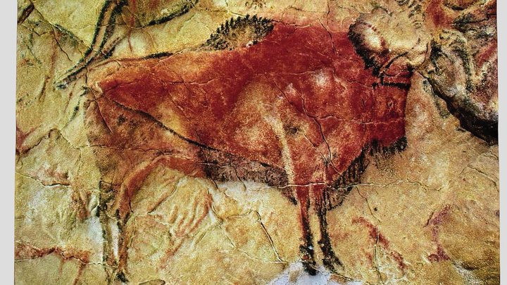 Paleolithic Art-Altamira Cave-prehistory 3D Model