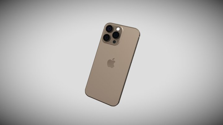 Iphone 16 Pro Max 3D Model