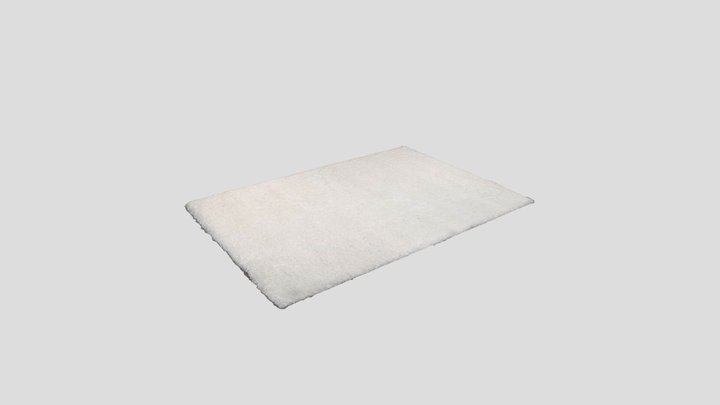Ross White Shag Rug 3D Model