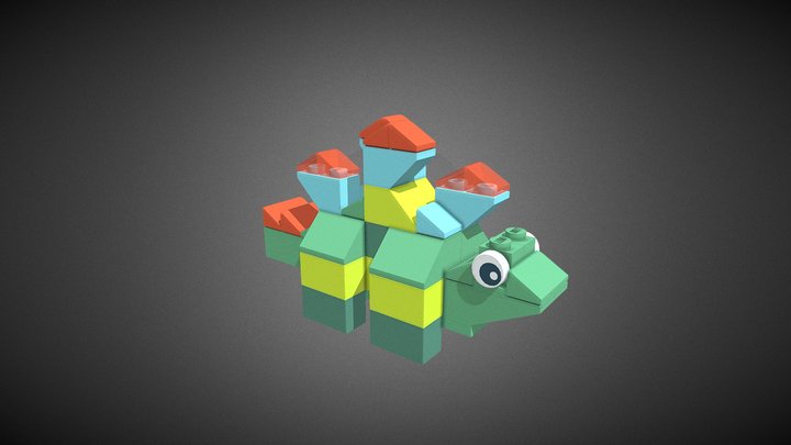 Stegosaurus 3D Model