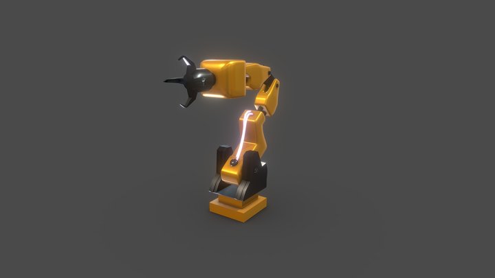 Robotic Arm 3D Model