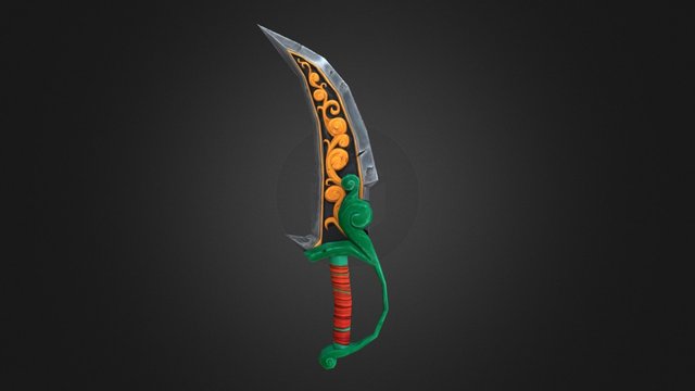Knife 3D Model