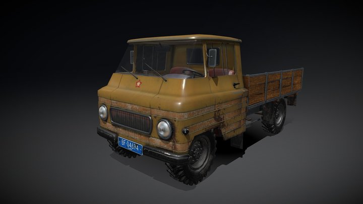 Just a truck 3D Model