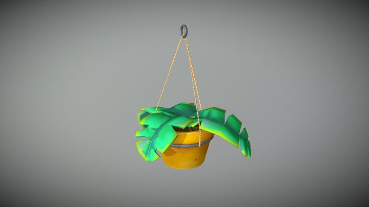 Hanging Planter 3D Model