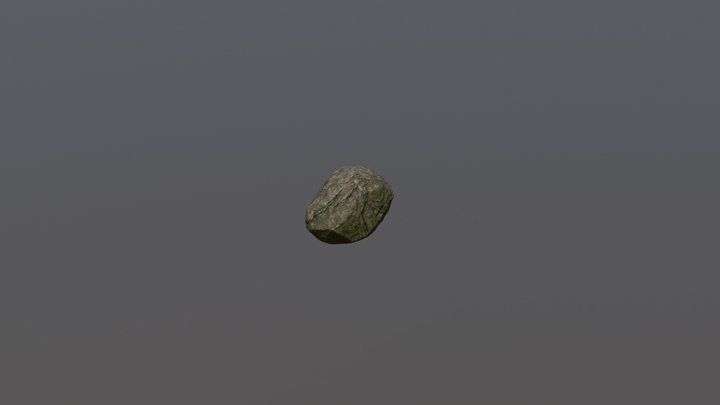 Stone (lp) with Quixel-Textures 3D Model