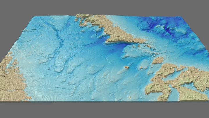 Bruce Peninsula, Main Channel, Georgian Bay 3D Model