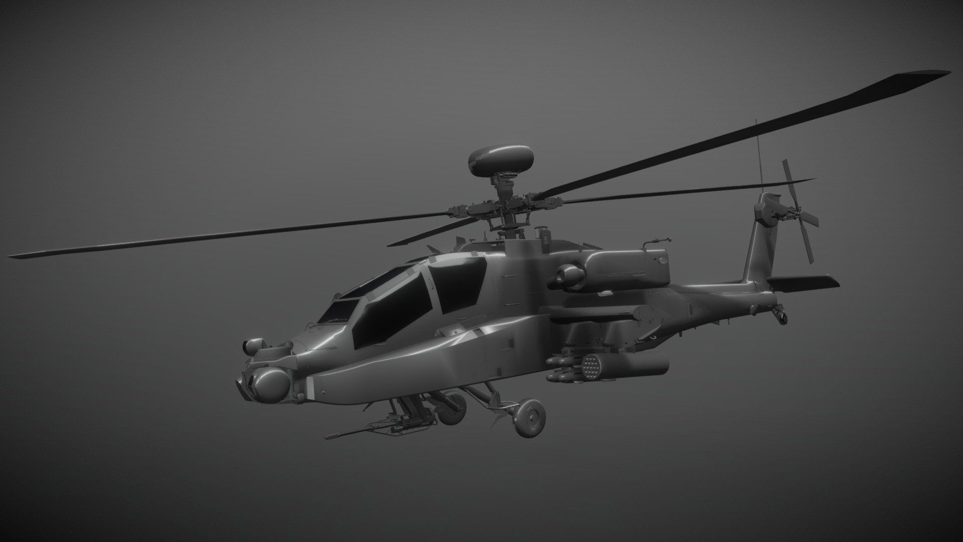 AH-64 Helicopter