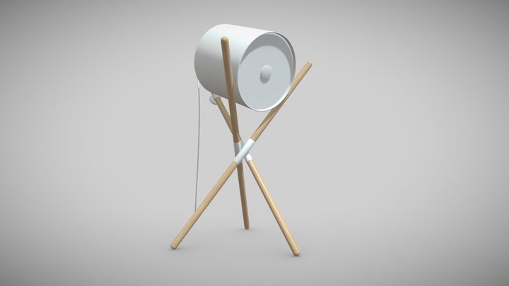 Table lamp 3D Model