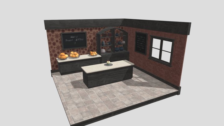 Bakery 3D Model