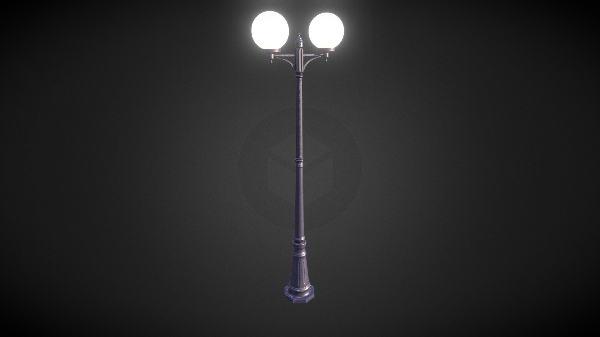 Vintage lamp post