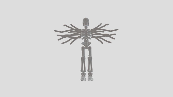 The Angel Roblox Trevor Henderson 3D Model