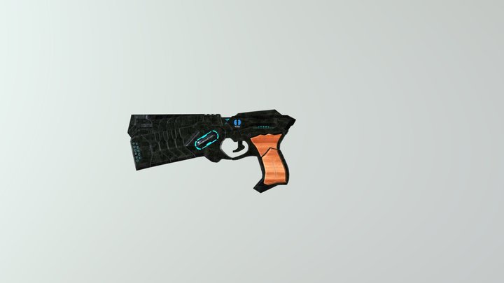 Gun Psycho-pass 3D Model