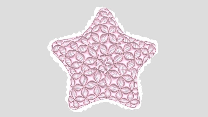 Star Pillow 3D Model