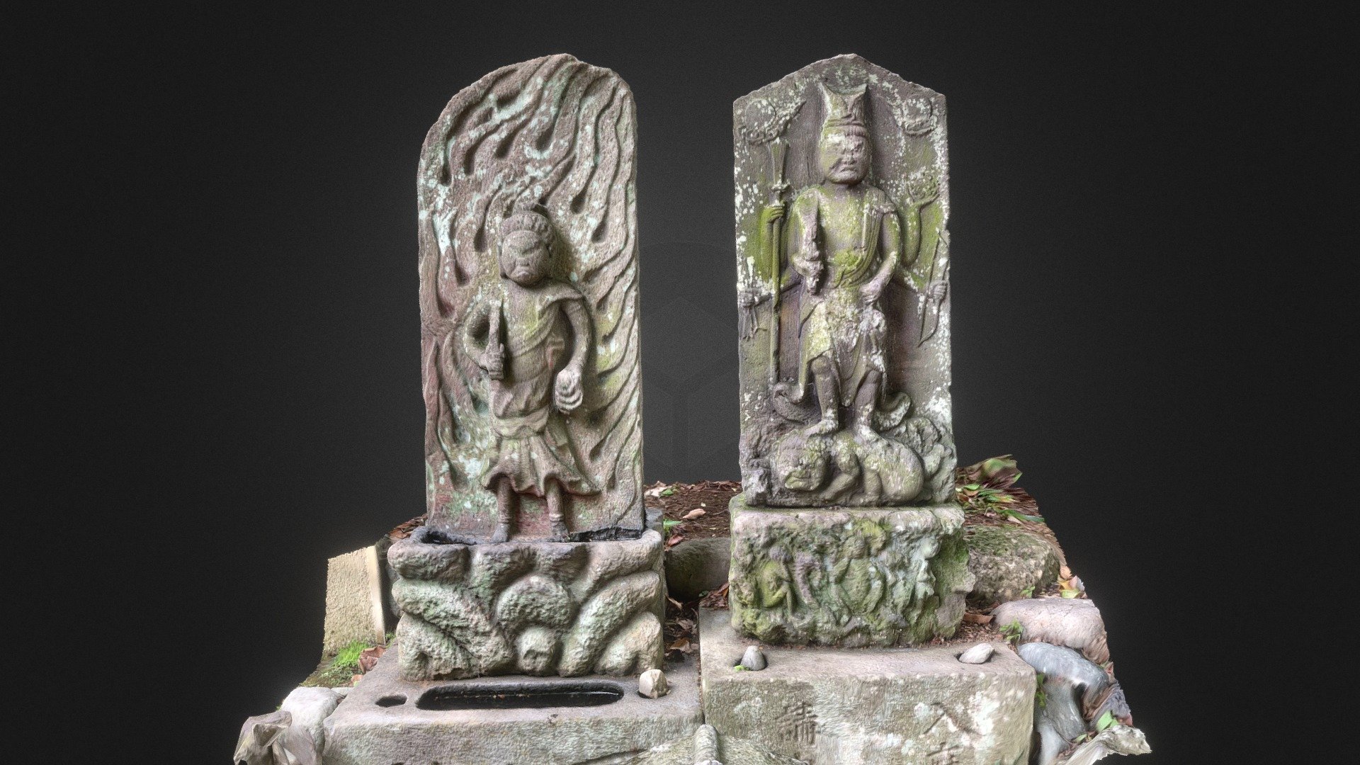 青面金剛（東京都江戸川区東小松川２丁目１番１５号 永福寺）