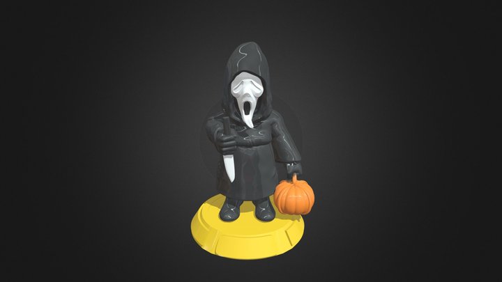 ghostface 3D Model