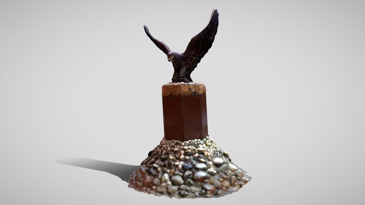 Eagle monument 3D Model